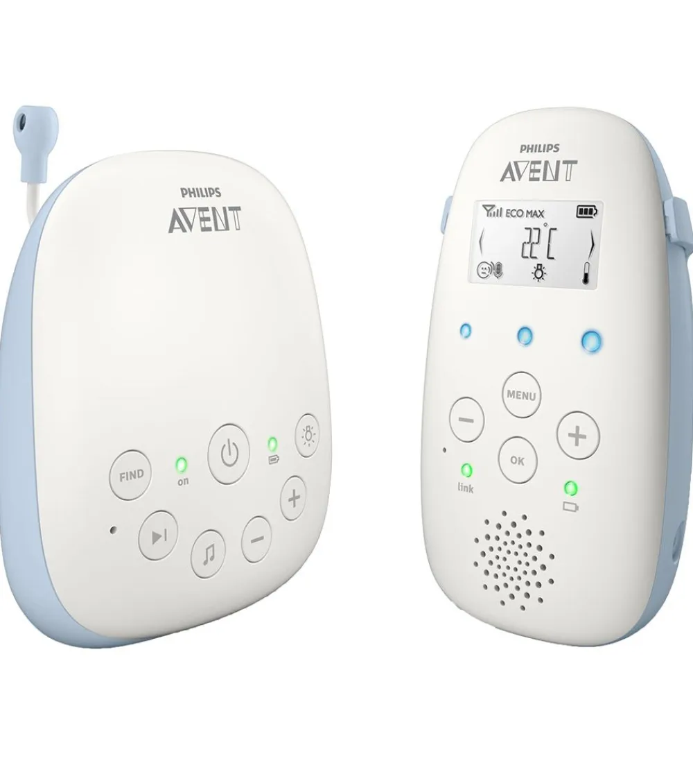 Babyalarmer-Philips Avent Babyalarm - Hvid