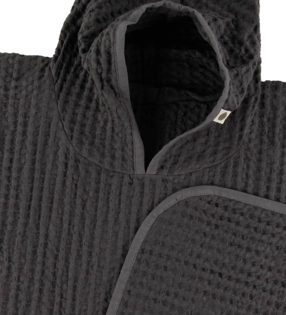 Babyhåndklæde- Og Poncho-Pine Cone Badeponcho - Alf - Pepper