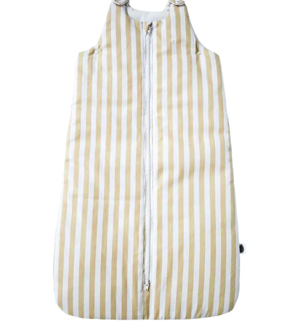 Soveposer-Pine Cone Sovepose - 0-6 mdr. - Mustard Stripe