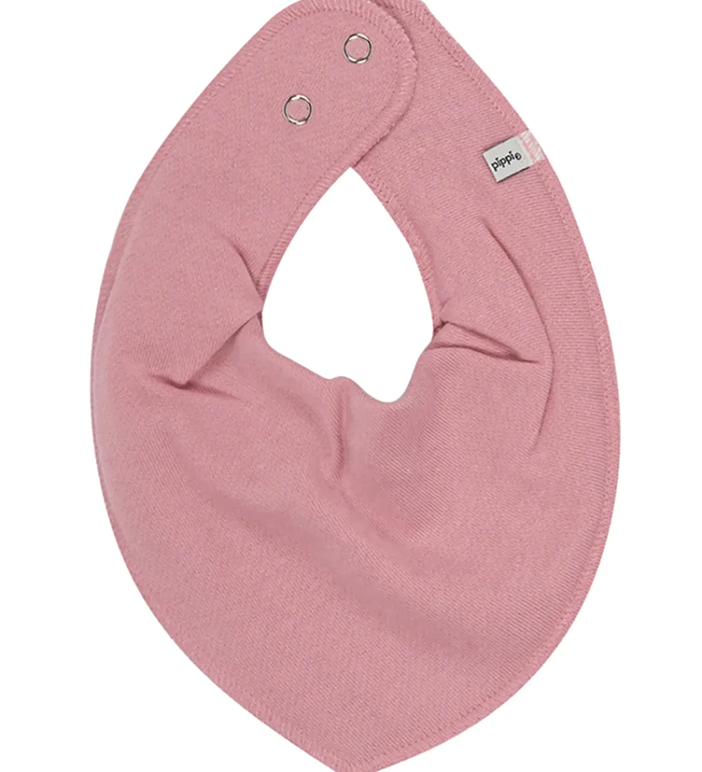 Savlesmække-Pippi Baby Pippi Baby Savlesmæk - Spids - Old Rose