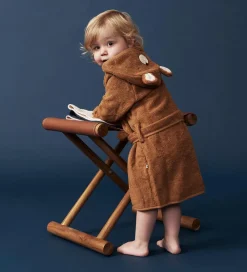 Pippi Baby Badekåber*Badekåbe - Almond m. Bjørn