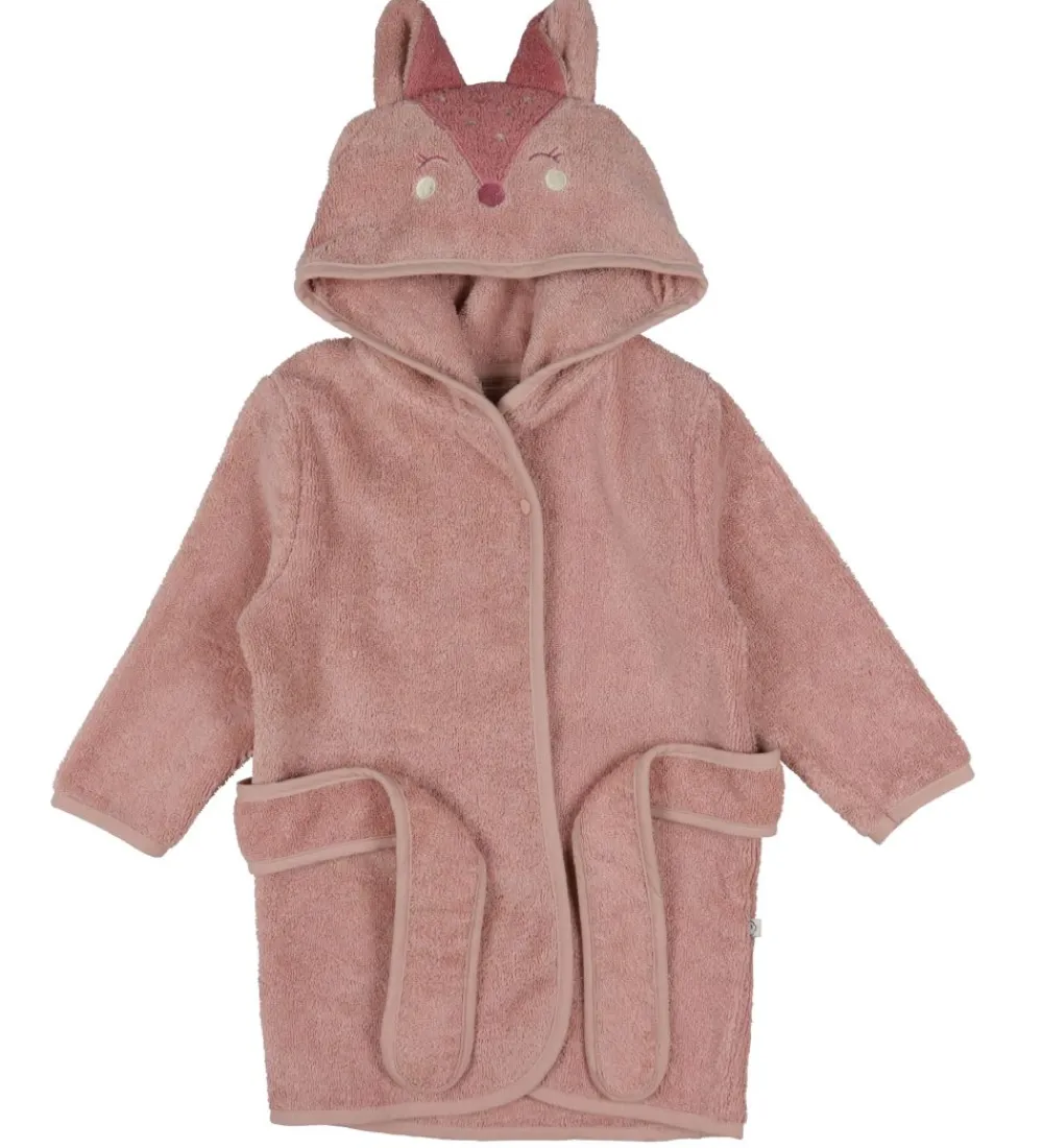 Pippi Baby Badekåber*Badekåbe - Misty Rose m. Ræv