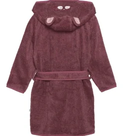 Badekåber-Pippi Baby Badekåbe - Old Rose m. Kat