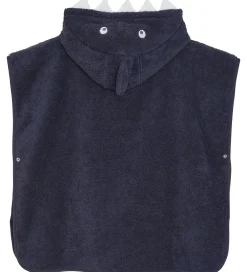 Babyhåndklæde- Og Poncho|Håndklæder-Pippi Baby Badeponcho - Odyssey Gray