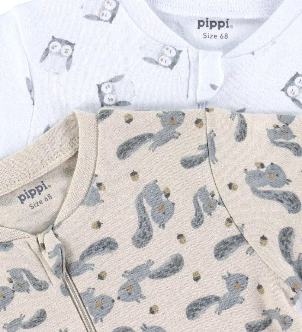Heldragter-Pippi Baby Heldragter - Natdragter - 2-pak - Rainy Day