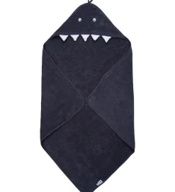 Babyhåndklæde- Og Poncho|Håndklæder-Pippi Baby håndklæde - 83 x 83 cm - Odyssey Gray