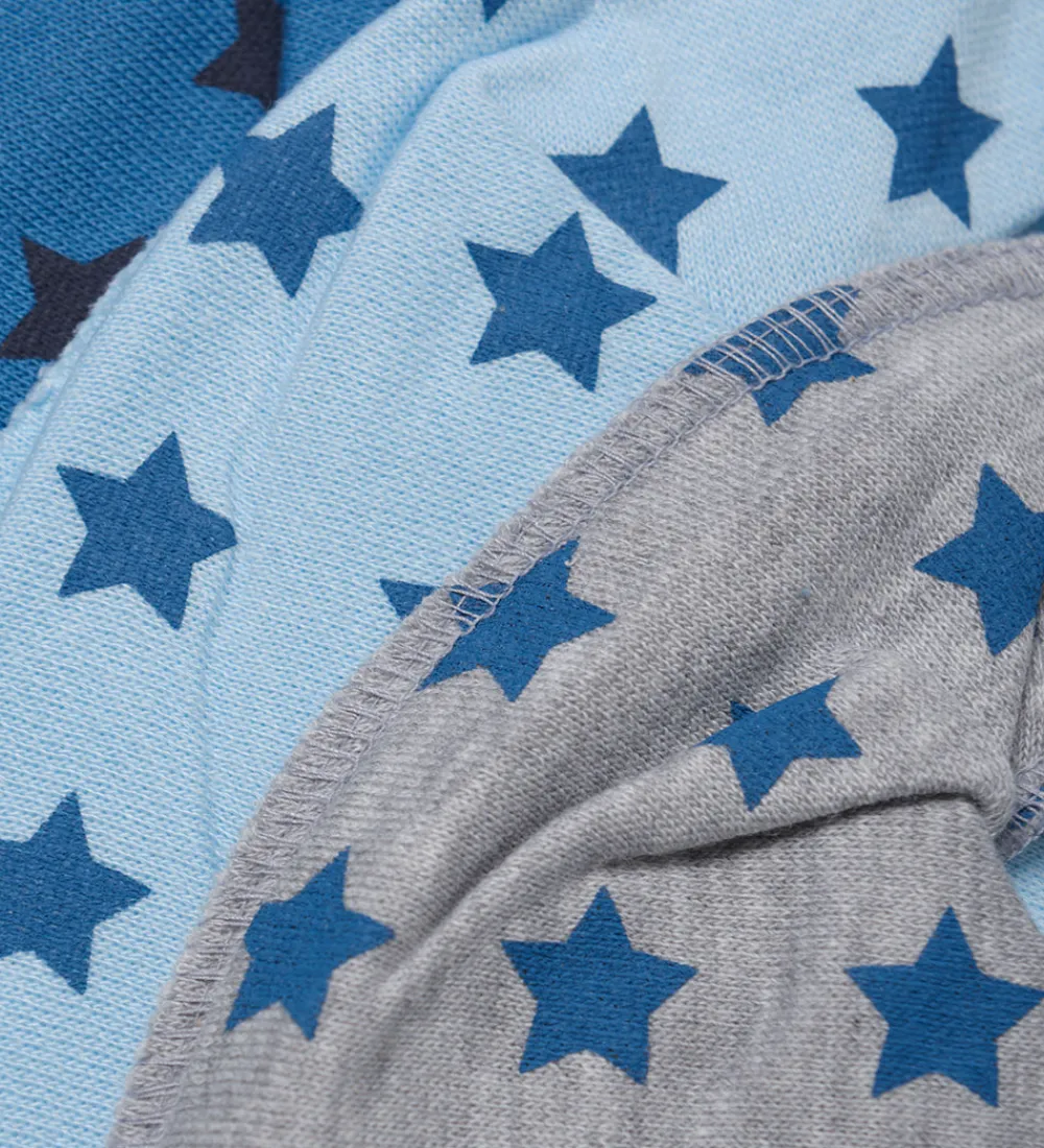 Savlesmække-Pippi Baby Pippi Savlesmæk - 3-pak - Spids - AOP - Dark Navy