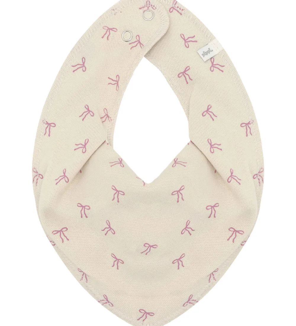 Savlesmække-Pippi Baby Pippi Savlesmæk - Spids - 3-pak - Mauve Orchid