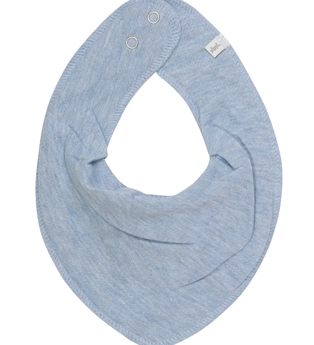 Savlesmække-Pippi Baby Pippi Savlesmække - Spids - 3-pak - Blue Fog