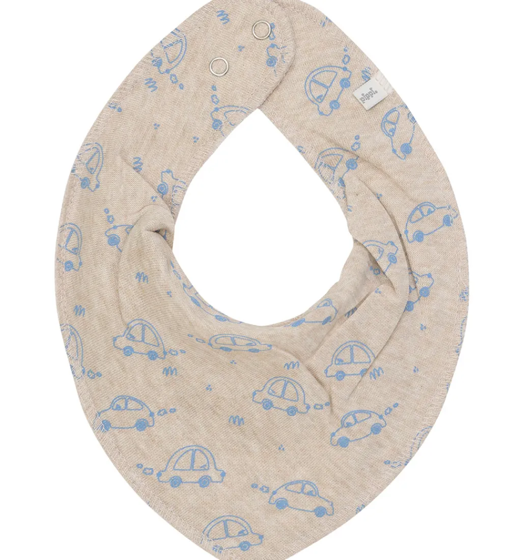 Savlesmække-Pippi Baby Pippi Savlesmække - Spids - 3-pak - Blue Fog