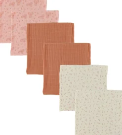 Pippi Baby Stofbleer*Pippi Stofbleer - 6 pak - 65x65 cm - Veiled Rose