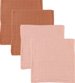 Stofbleer-Pippi Baby Pippi Stofbleer - 4 pak - 65x65 cm - Veiled Rose