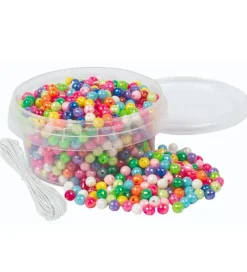 Perler-Playbox Perler - Små Glimmer Perler - 6 mm - 700 Stk