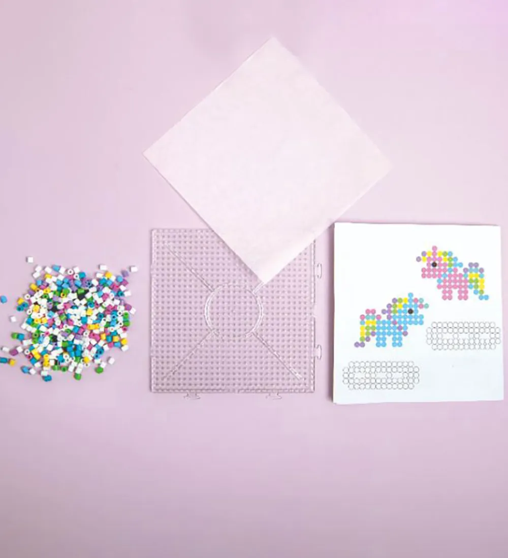 Playbox Perler*Perlesæt - 2000 stk. - Enhjørning