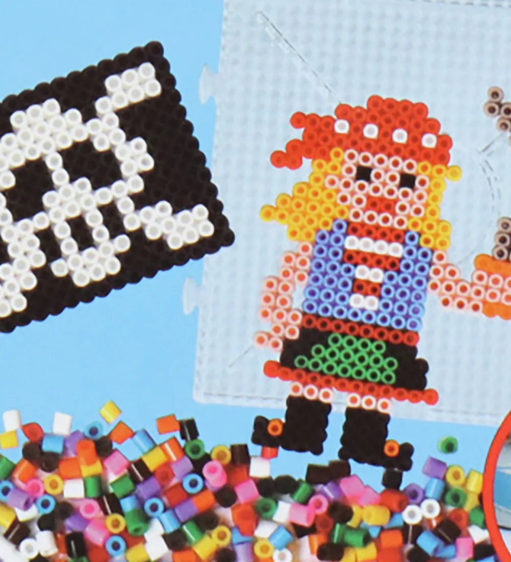Perler-Playbox Perlesæt - 2000 stk. - Pirater