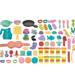 Modellervoks-Play-Doh Modellervoks - 50 Dele - Brunch Time Playset