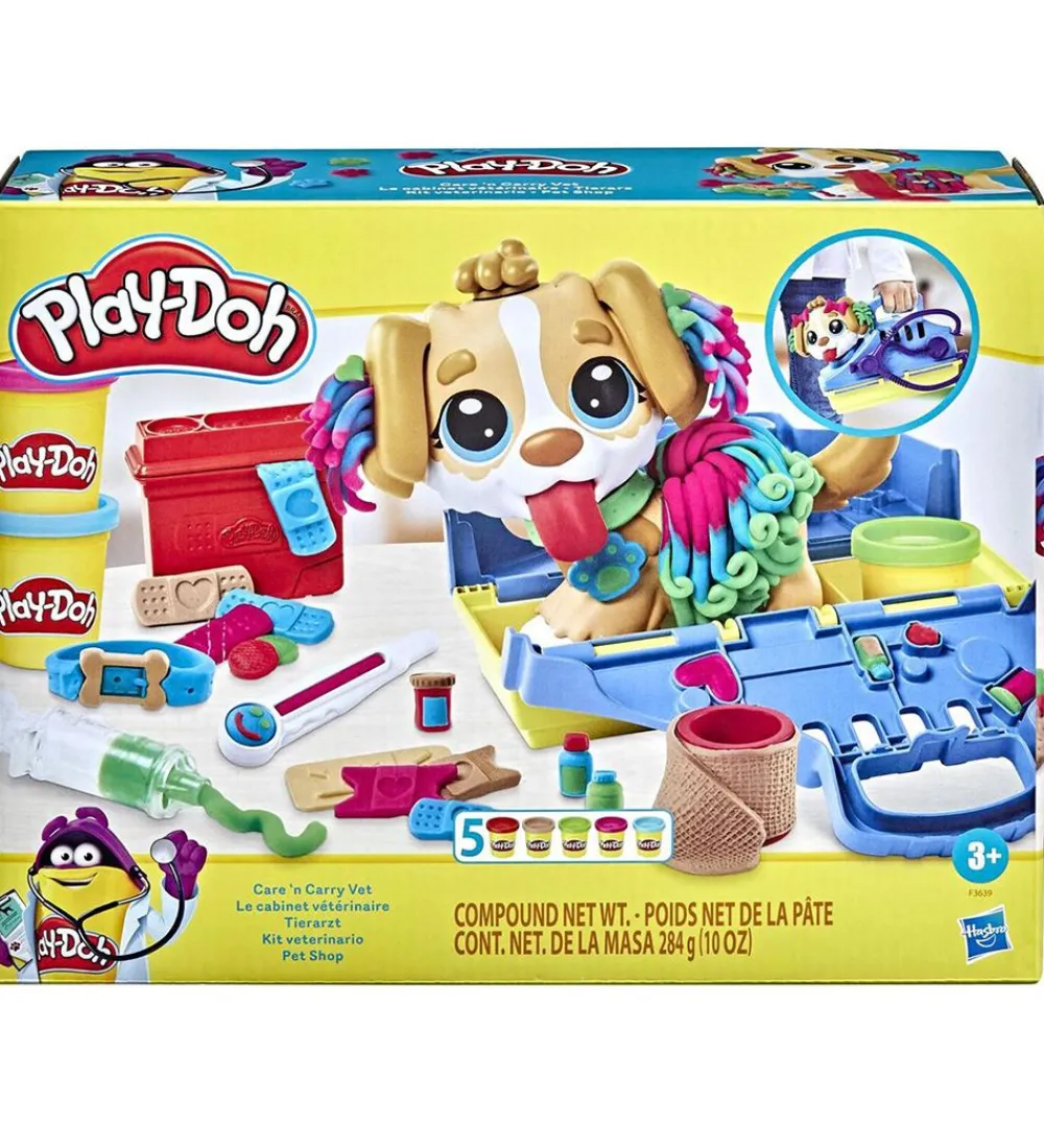 Play-Doh Modellervoks*Modellervoks - Care 'N Carry Vet