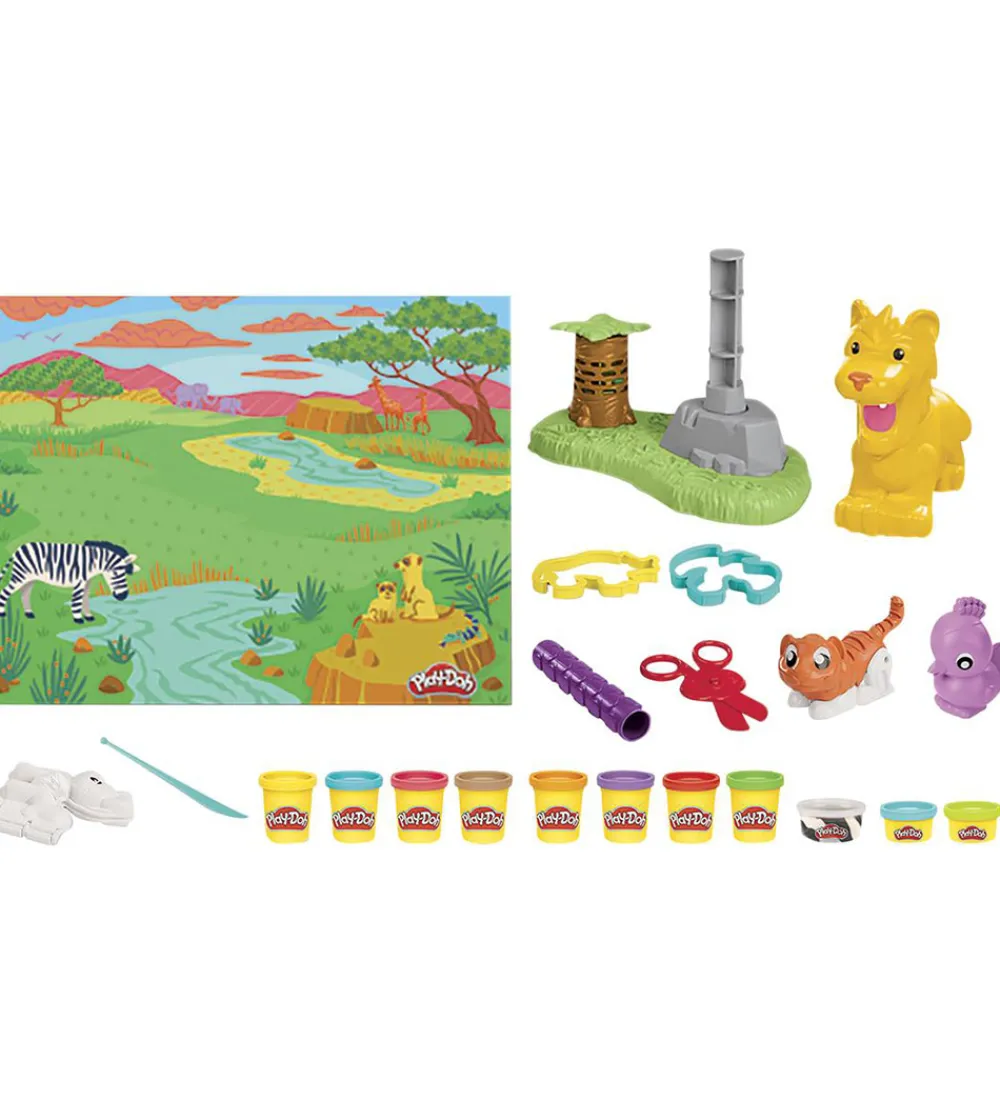 Play-Doh Modellervoks*Modellervoks - Growin' Mane Lion And Friends