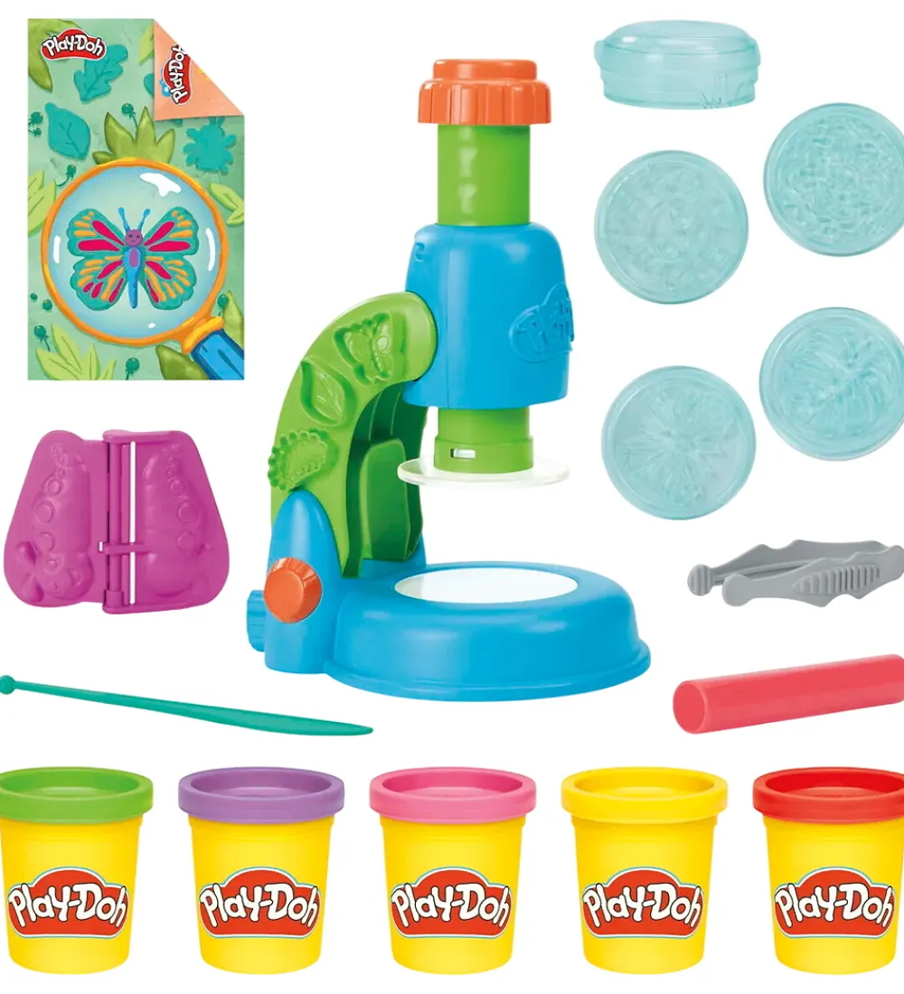 Play-Doh Modellervoks*Modellervoks - Light & Look Microscope