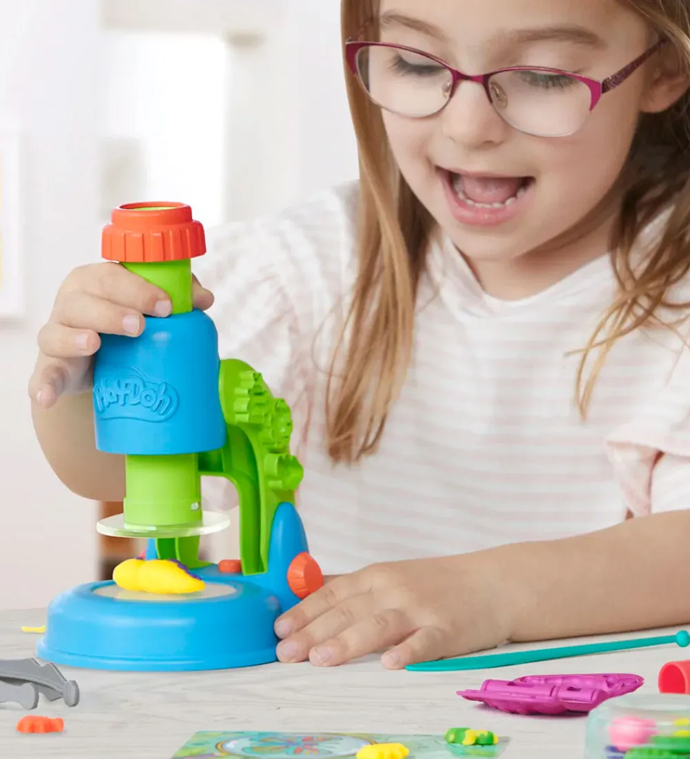 Play-Doh Modellervoks*Modellervoks - Light & Look Microscope