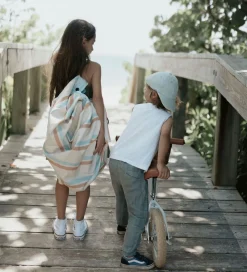 Play&Go Opbevaringstæpper*Legetøjstæppe - Outdoor - Ø140 cm - Stripes