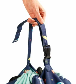 Play&Go Opbevaringstæpper*Legetøjstæppe - Outdoor - Ø140 cm - Surf