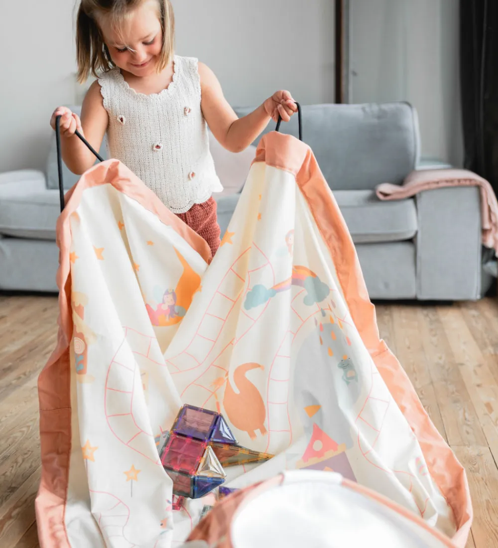 Legetæpper Og Legegulve|Babylegetøj-Play&Go Legetøjstæppe/Kurv - Fairworld