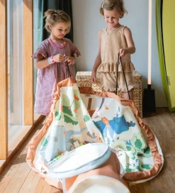 Play&Go Legetæpper Og Legegulve|Babylegetøj*Legetøjstæppe/Kurv - Zoo