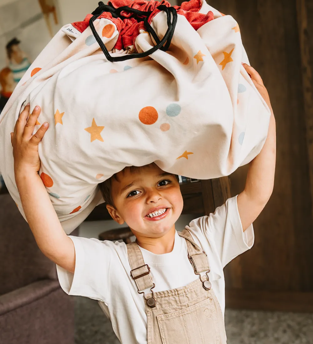Legetæpper Og Legegulve|Babylegetøj-Play&Go Legetøjstæppe/Opbevaring - 140 cm - 2-i-1 - Circus