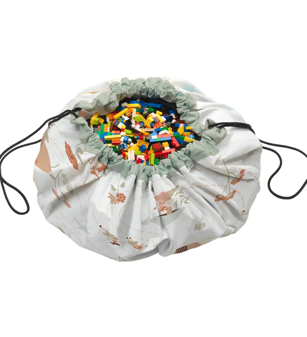 Play&Go Legetæpper Og Legegulve|Babylegetøj*Legetøjstæppe/Opbevaring - 140 cm - 2-i-1 - Fairy World