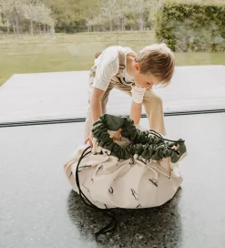 Legetæpper Og Legegulve|Babylegetøj-Play&Go Legetøjstæppe/Opbevaring - 140 cm - 2-i-1 - Crocodile