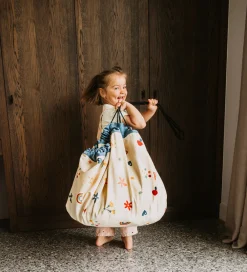 Babylegetøj|Legetæpper Og Legegulve-Play&Go Legetøjstæppe/Opbevaring - 140 cm - 2-i-1- Funny Days