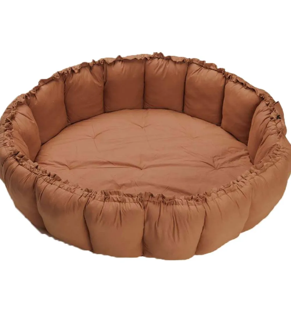 Play&Go Legetæpper Og Legegulve*Legetæppe - 3-i-1 - Ø130 cm - Tawny Brown