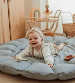 Legetæpper Og Legegulve-Play&Go Legetæppe - 3-i-1 - Ø130 cm - Dusty Blue