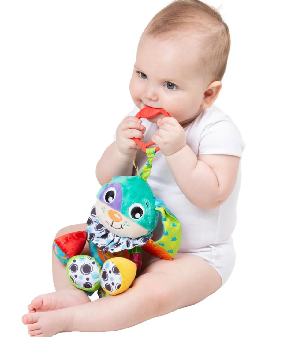 Barnevognsudstyr|Barnevognskæder-Playgro Barnevognsophæng - Doofy Aktivitetshund
