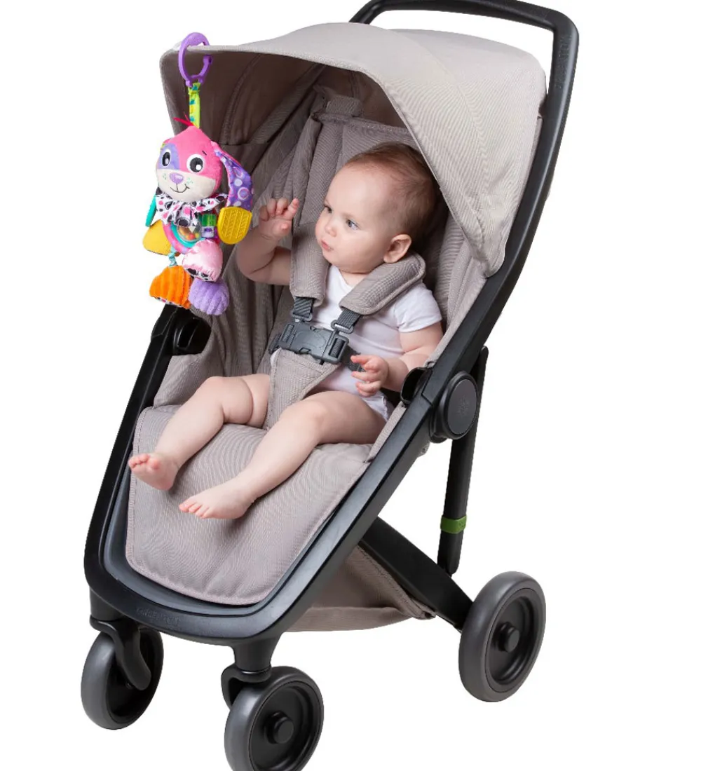 Barnevognsudstyr|Barnevognskæder-Playgro Barnevognsophæng - Dixie Aktivitesthund