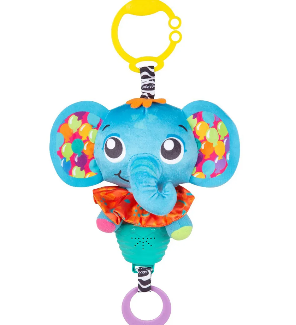 Barnevognsudstyr|Barnevognskæder-Playgro Barnevognsophæng m. Musik - Elly Elefant