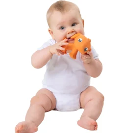 Playgro Bideringe*Bidelegetøj - Eco Play - Pookie Puppy - Orange