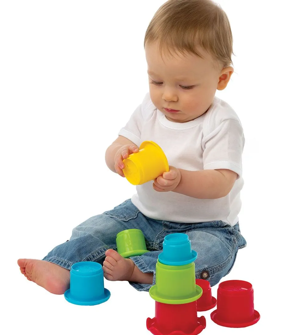 Playgro Stablelegetøj*Stablelegetøj - Stabelkopper - 9 stk - Multifarvet