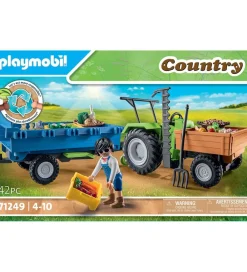 Traktorer-Playmobil Country - Traktor m. Trailer - 71249 - 42 Dele