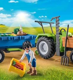 Traktorer-Playmobil Country - Traktor m. Trailer - 71249 - 42 Dele