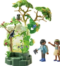 Playmobil Natlamper|Lamper*Wiltopia - Regnskovs-natlampe - 71009 - 69 Dele