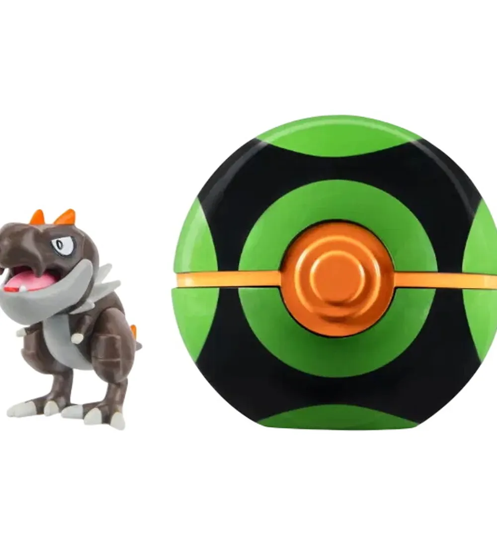 Pokémon Figurer*Figur - Clip 'N' GO - Tyrunt m. Dusk Ball