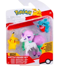 Pokémon Figurer*Figurer - Battle Figure - Pikachu/Gible/Ponyta