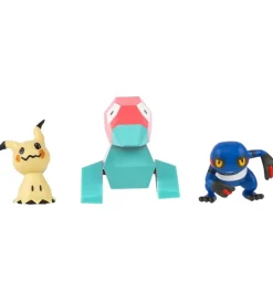 Figurer-Pokémon Figurer - Battle Figure - Mimikyu/Porygon/Croagunk