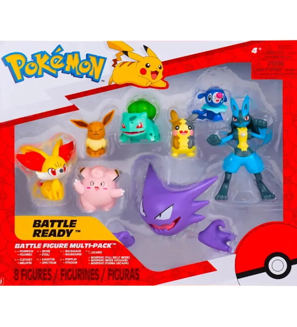 Pokémon Figurer*Figurer - Battle Figure - 8 Stk.