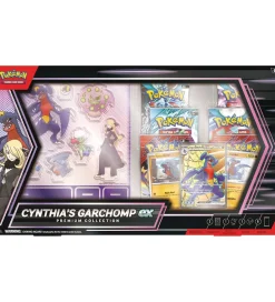Samlekort-Pokémon Samlekort - Cynthia's Garchomp ex Box - Prem. Collection