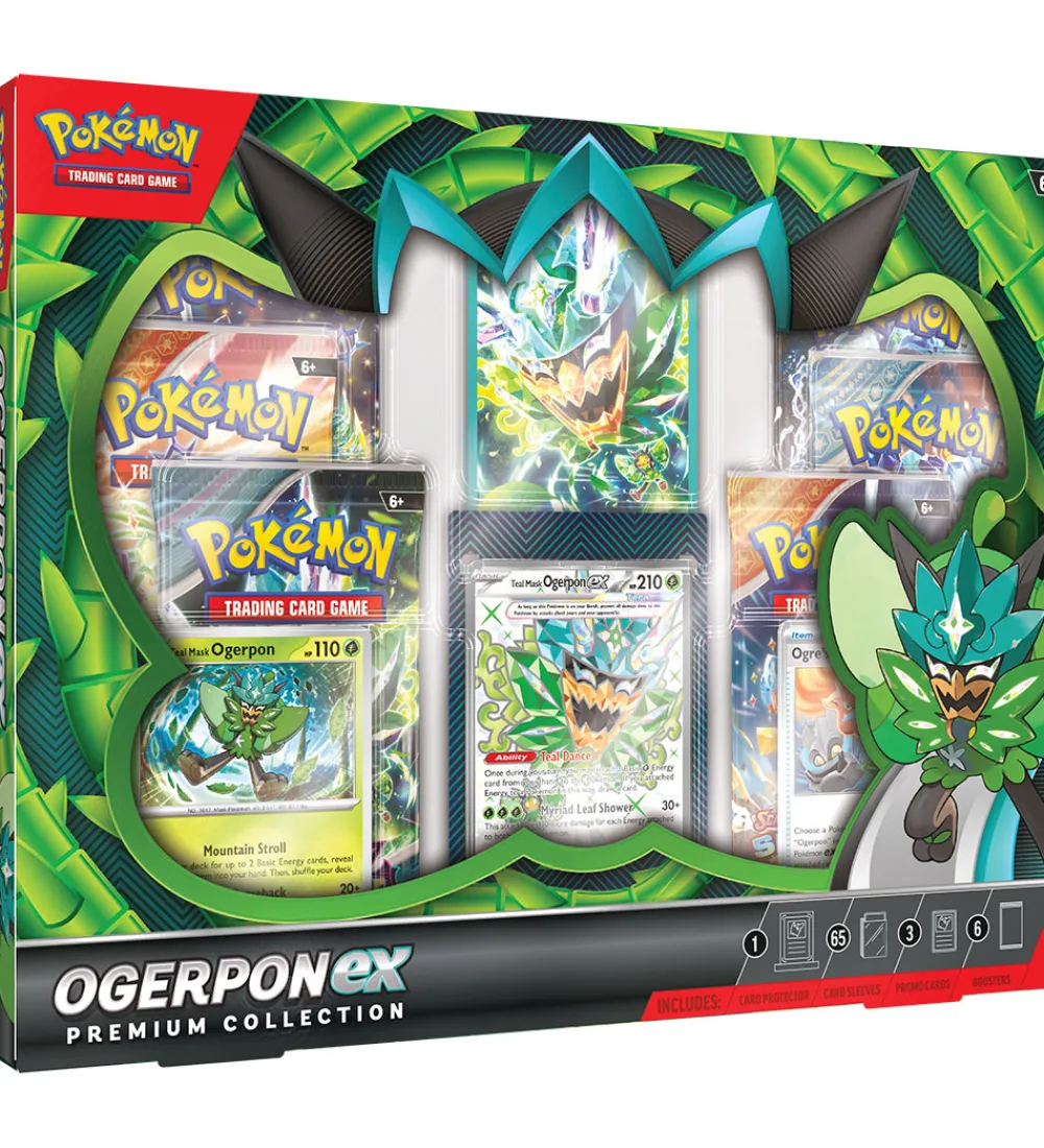 Pokémon Samlekort*Samlekort - Ogerpon ex - Premium Collection