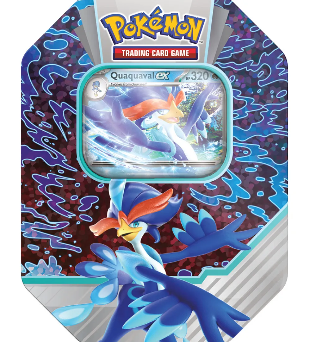 Samlekort-Pokémon Samlekort - Paldea Partners Tin - Quaquaval EX
