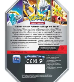 Samlekort-Pokémon Samlekort - Paradox Destinies Tin - Iron Crown ex